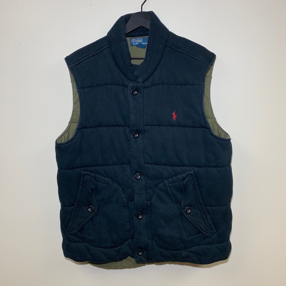 ‼️ SOLD ‼️ Polo Ralph Lauren Quilted Black Vest